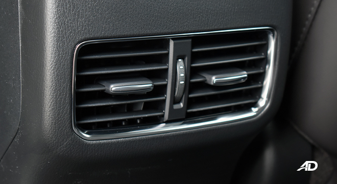 2022 Mazda CX-5 rear aircon vents
