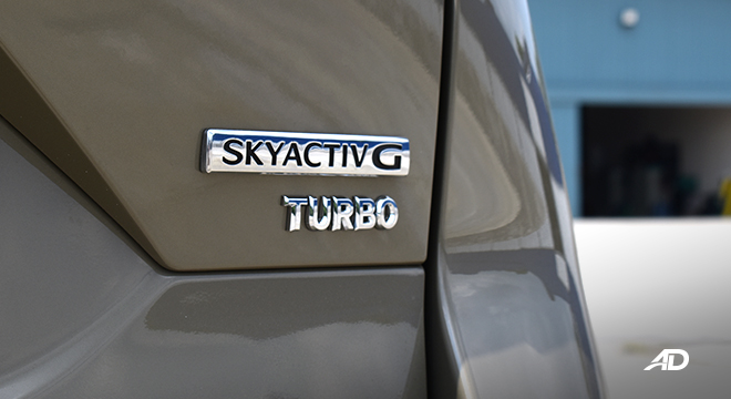 2022 Mazda CX-5 turbo badge