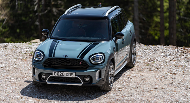 2022 Mini Cooper Countryman Top View 