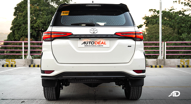 2022 Toyota Fortuner rear view