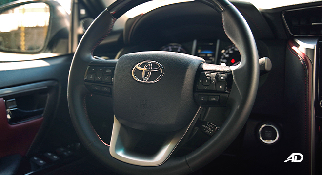 2022 Toyota Fortuner steering wheel