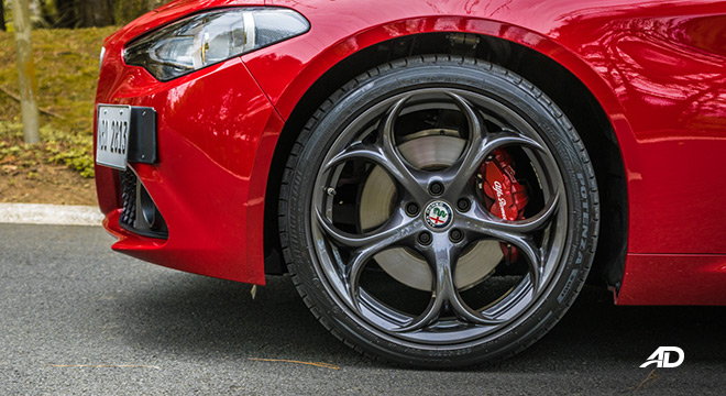 Alfa Romeo Giulia exterior wheels