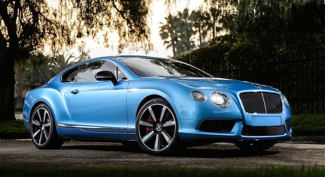 Bentley Continental GT 2018 side