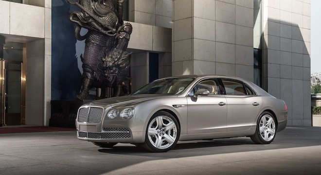 Bentley Flying Spur 2018 side