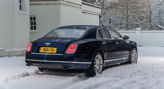 Bentley Mulsanne 2018 rear