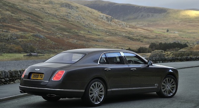 Bentley Mulsanne 2018 side