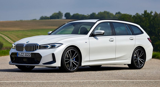 BMW 3 Series Touring Left Profile