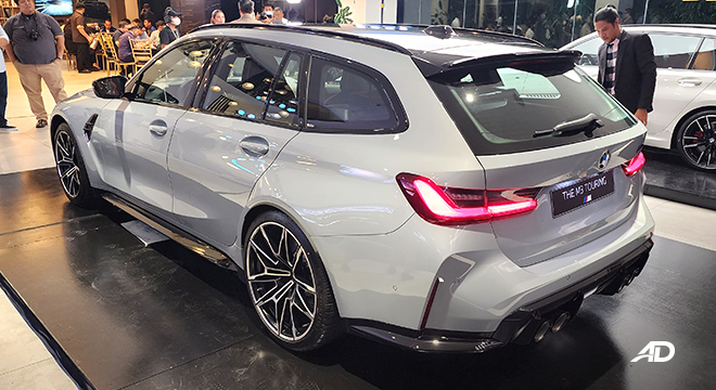 BMW M3 Competition xDrive Touring Left Rear Quarter