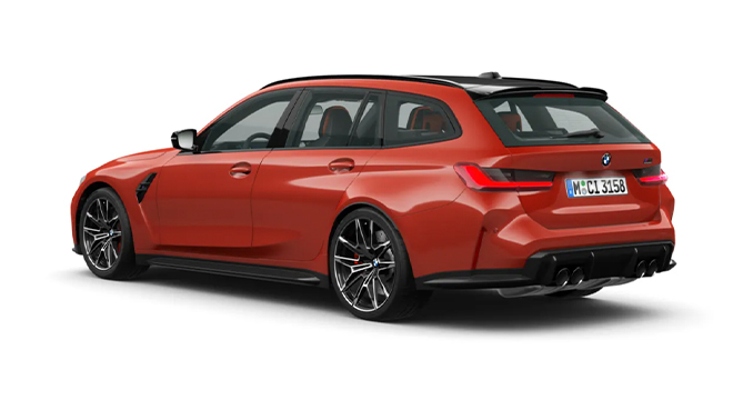BMW M3 Competition xDrive Touring Left Rear Quarter