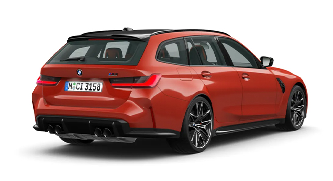 BMW M3 Competition xDrive Touring Right Rear Quarter