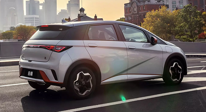 BYD Dolphin Rear Quarter