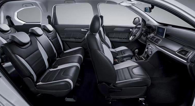 Changhe M60 seats side profile