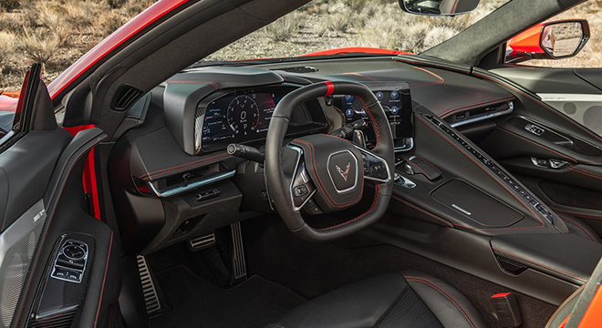 Chevrolet C8 3LT Interior