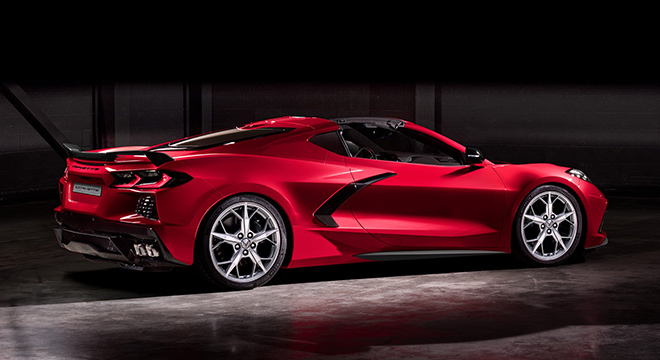 Chevrolet C8 3LT Side