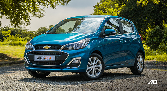 chevrolet spark road test exterior front quarter