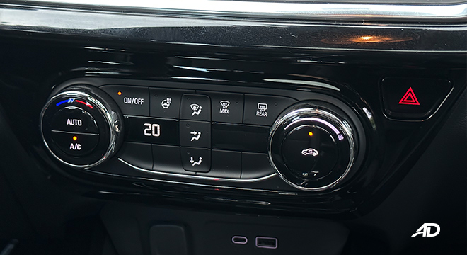 Chevrolet Trax HVAC Controls