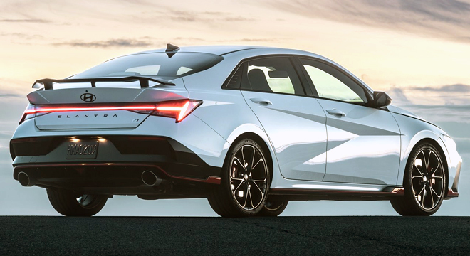 Hyundai Elantra N Rear Quarter