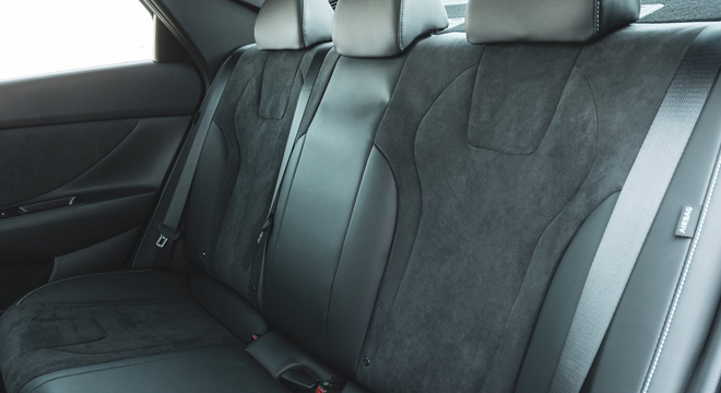 Hyundai Elantra N Rear Seats