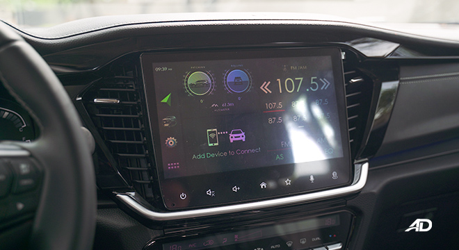 Isuzu mu-X Infotainment