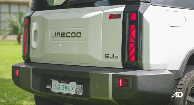 JAECOO EJ6 Trunk Badge