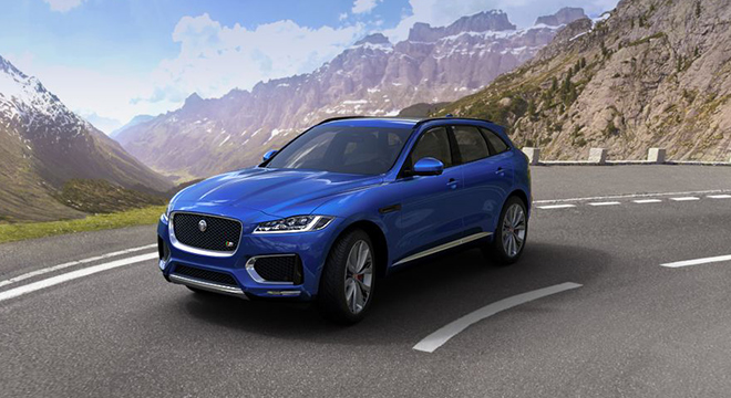 Jaguar F-Pace 2018 front