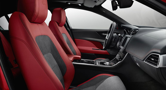 Jaguar XE 2018 Philippines seats