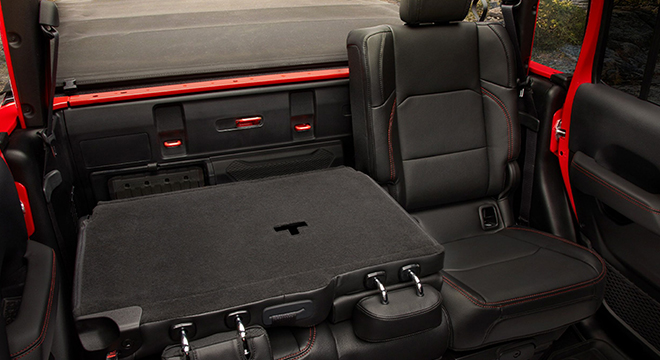 Jeep Gladiator Rear Seats