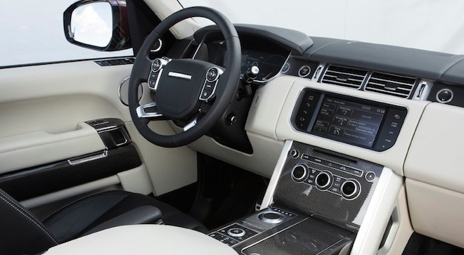 Land Rover Range Rover 2018 interior