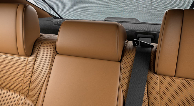 Lexus ES Premier Philippines rear seats