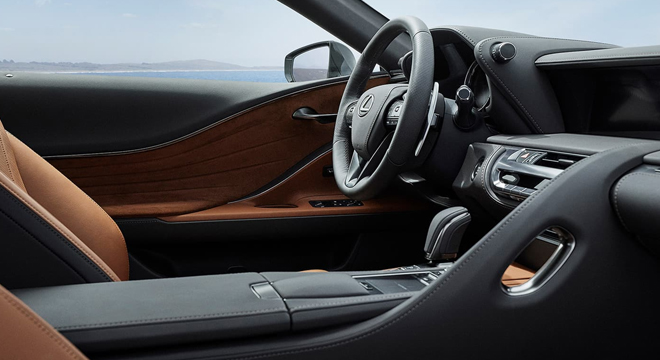 Lexus LC 500 interior