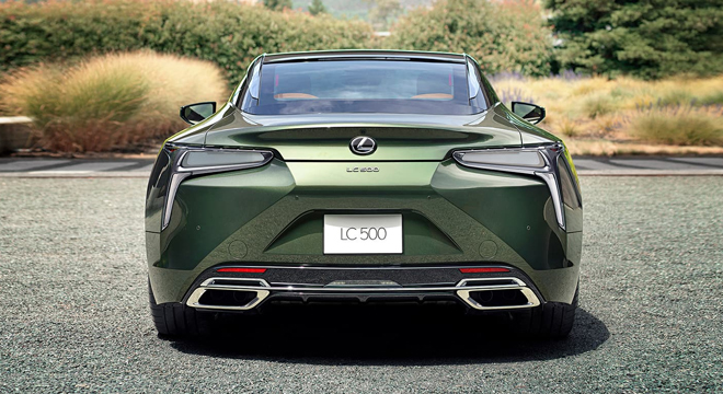 Lexus LC 500 rear