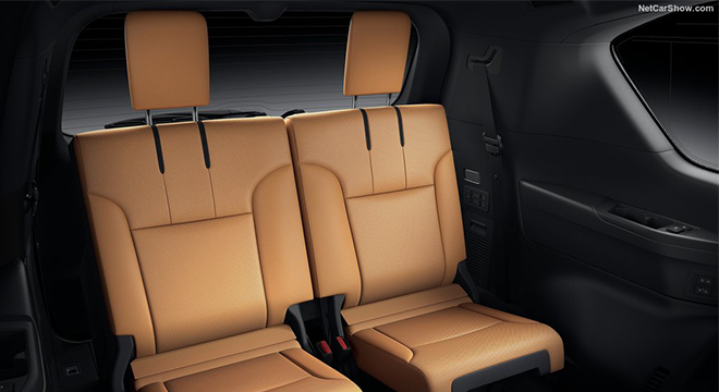 Lexus LX 3rd row seats