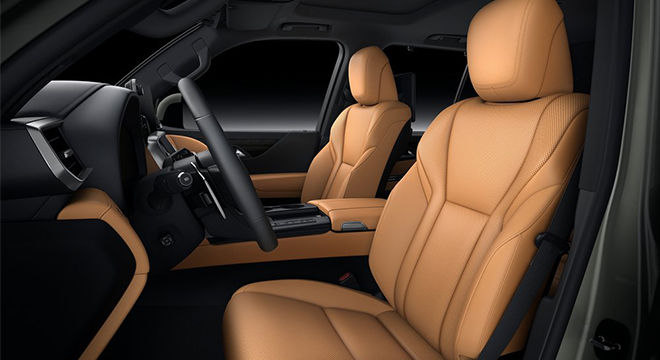 Lexus LX driver's seat