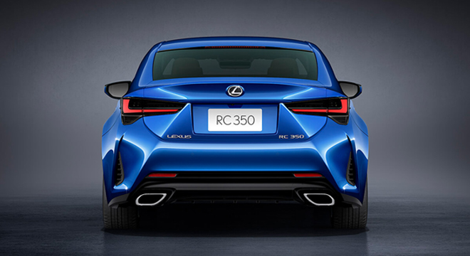 Lexus RC 2022 rear