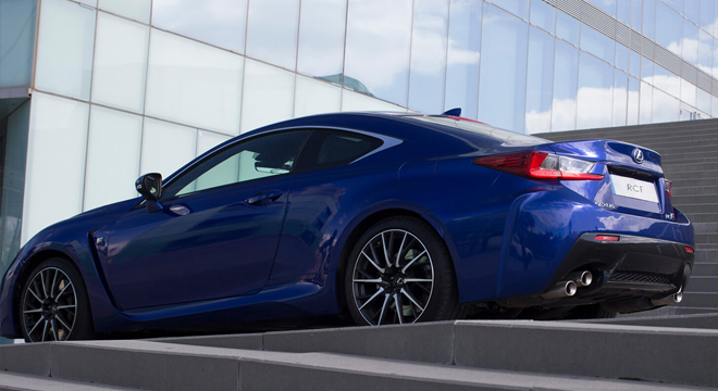Lexus RC F rear quarter