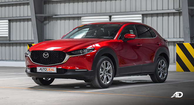 mazda cx-30 beauty shot front quarter exterior