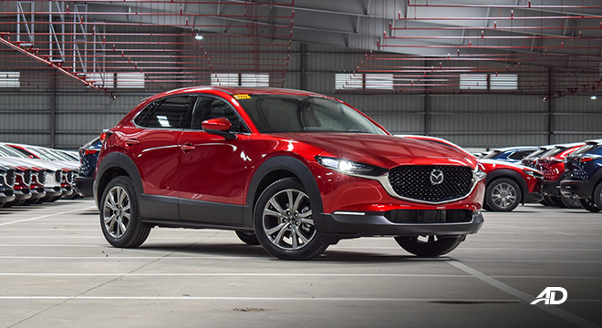 mazda cx-30 beauty shot front quarter exterior philippines