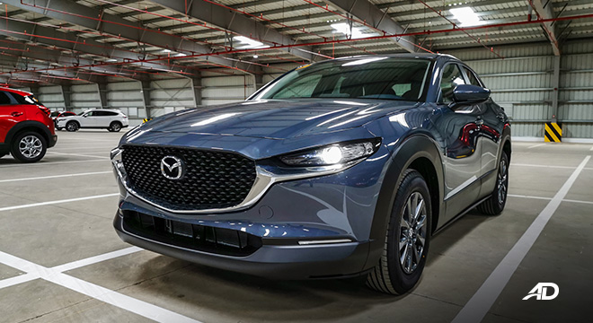 mazda cx-30 beauty shot polymetal gray exterior philippines