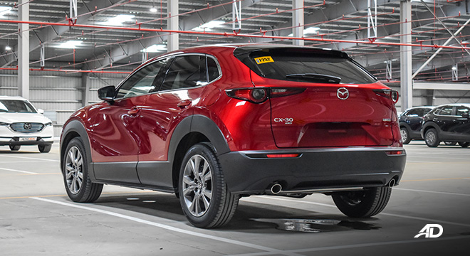 mazda cx-30 beauty shot rear quarter exterior philippines
