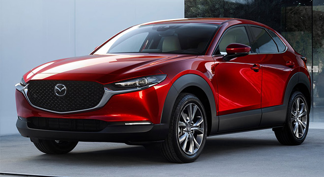 mazda cx-30 press photo front quarter exterior