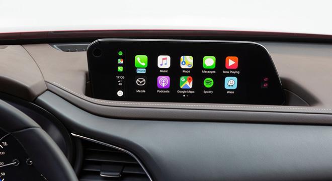 mazda cx-30 press photo infotainment interior apple carplay philippines