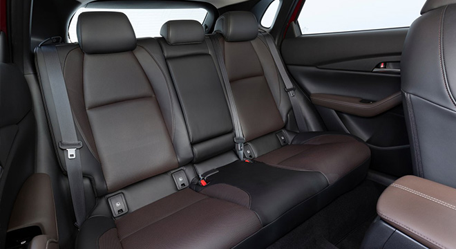 mazda cx-30 press photo rear cabin interior philippines