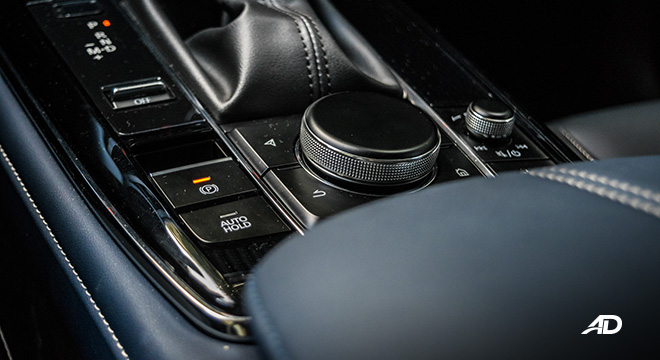 mazda cx-30 review road test commander knob brake hold interior philippines