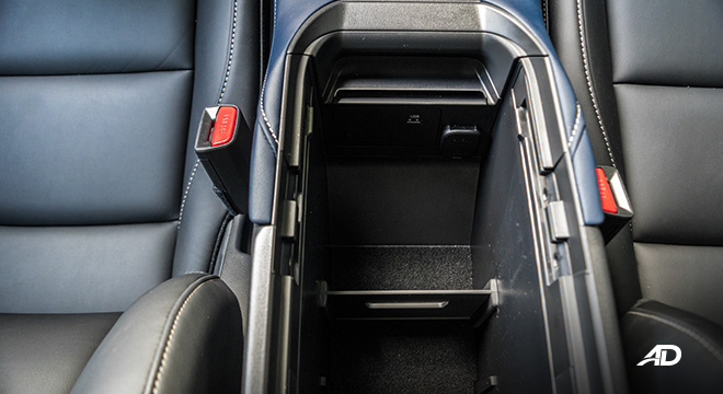 mazda cx-30 review road test console box interior philippines