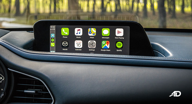 mazda cx-30 review road test infotainment system apple carplay interior philippines