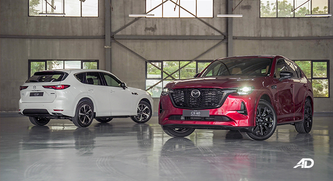 Mazda CX-60 HEV Turbo D-Sport and HEV Turbo