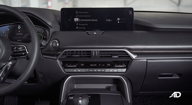 Mazda CX-60 HEV Turbo Infotainment Screen