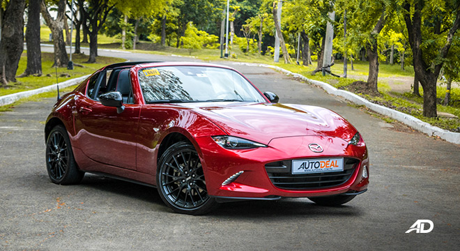 mazda mx-5 rf review road test front beauty exterior