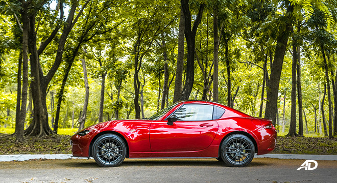 mazda mx-5 rf review road test side beauty exterior philippines
