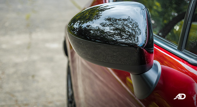 mazda mx-5 rf review road test side mirror exterior